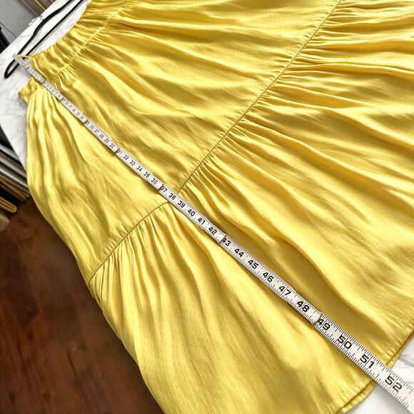 Saltwater Luxe Celine Dotted Citrus Midi Tank Dress Women's Size Medium - Picture 14 of 14